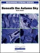 Beneath the Autumn Sky Orchestra sheet music cover